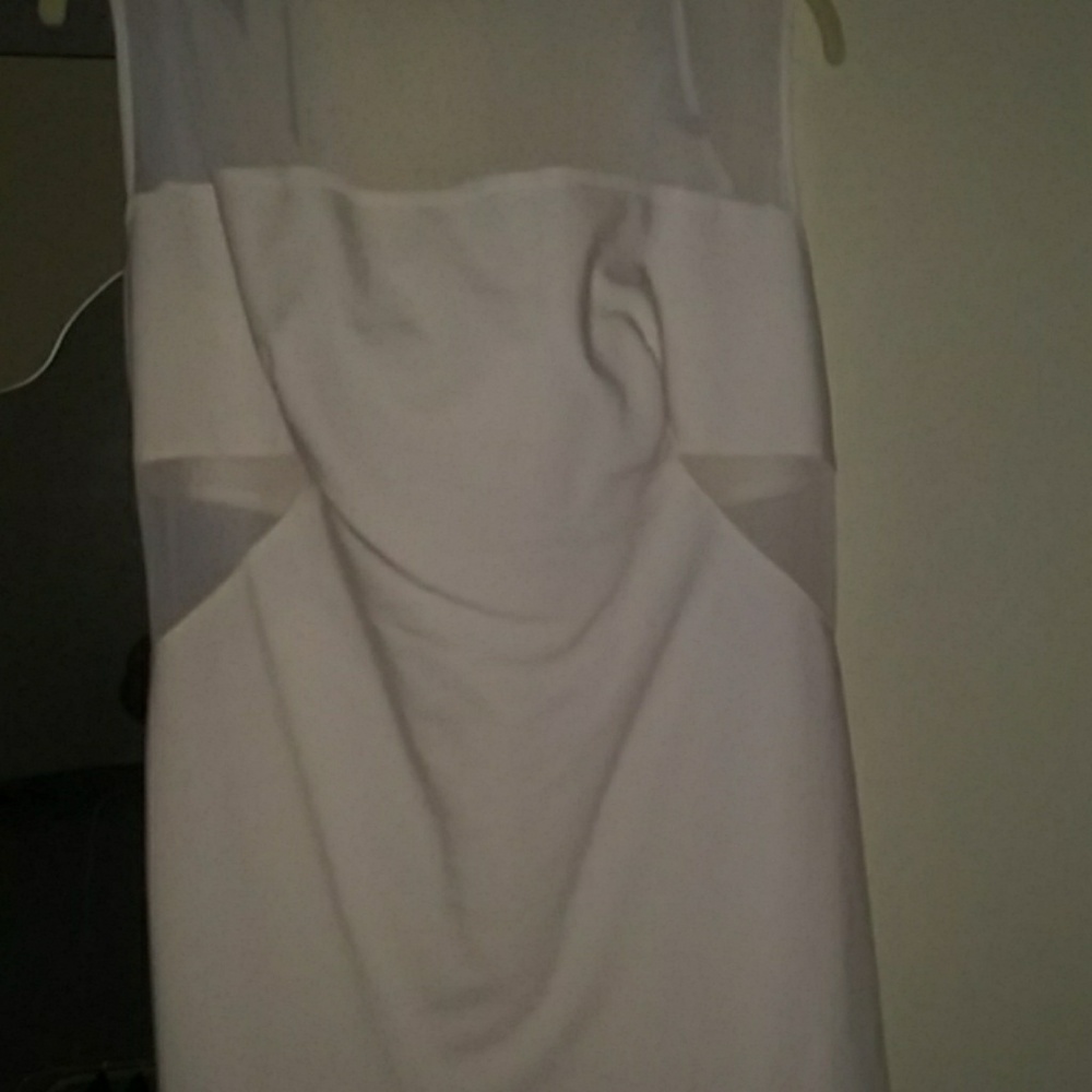 Zara white dress